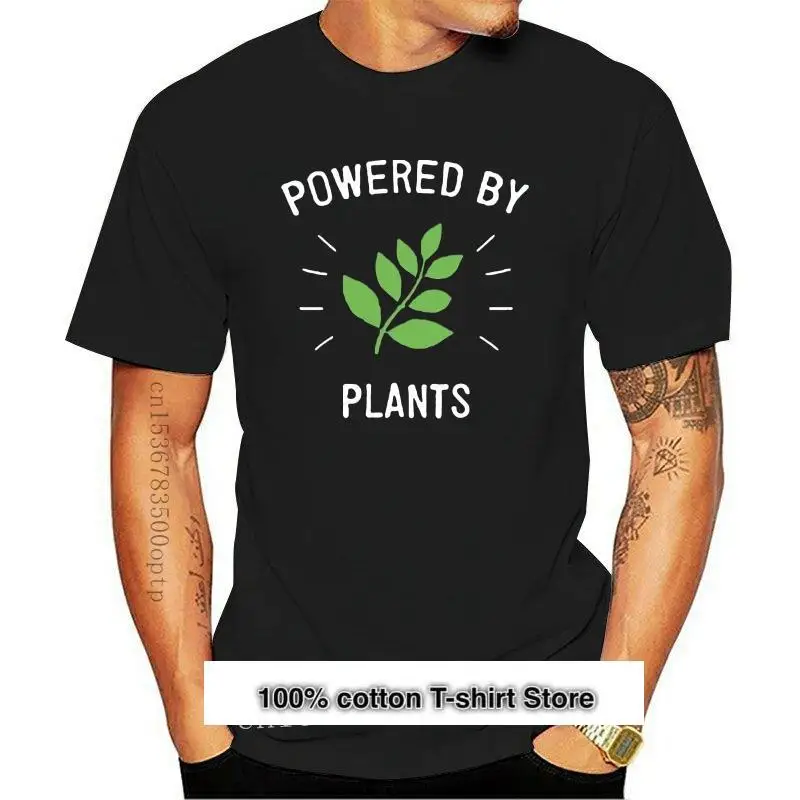 

Camiseta с принтом растений для мужчин, camiseta с eslogan de gimnasio Hipster vegano, ropa de Street de moda, 2021