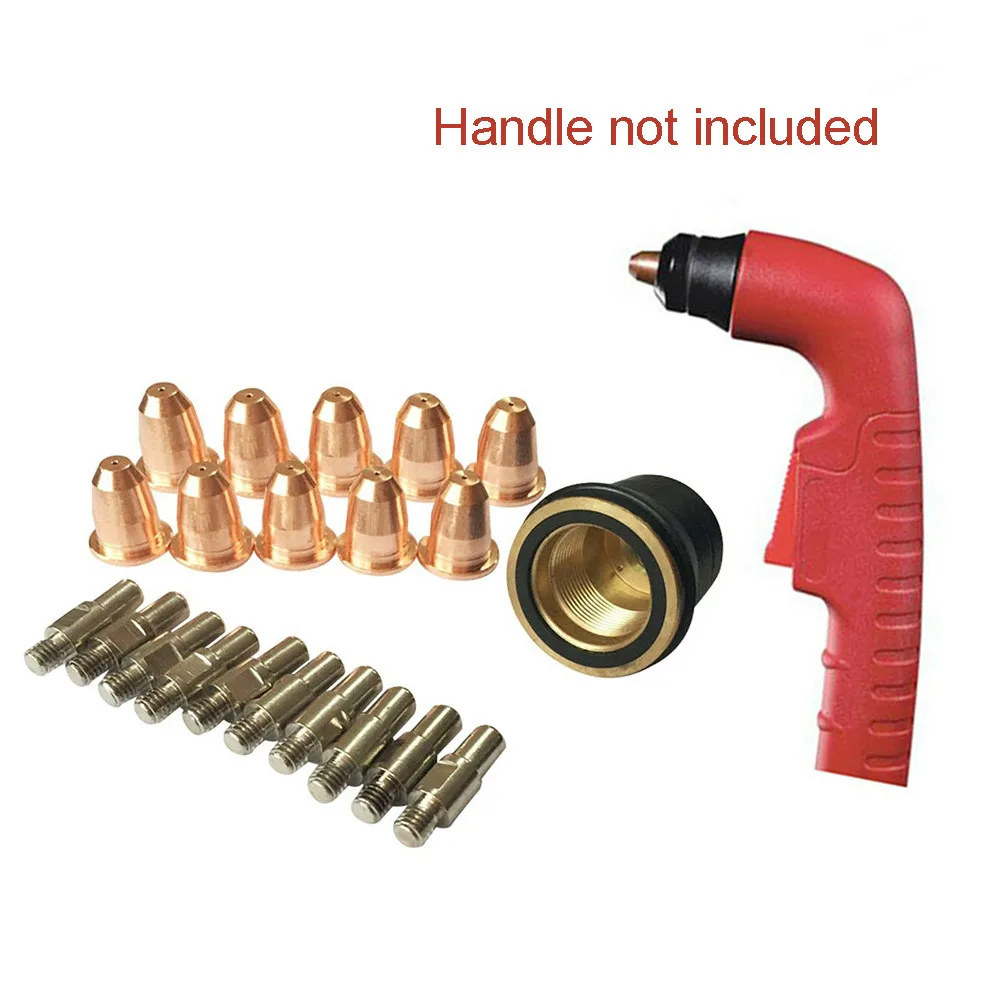 

22 Pieces Air Plasma Cutter Consumables For S45 PT-40 PT40 PT-60 PT60 PTM-60 For Home DIY Work And Light