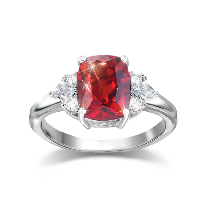 

Rings for Women Luxury Jewelry Engagement Ring Accessories Women Ruby Ring Diamond Ring Women's Accessories Accessories Proposal