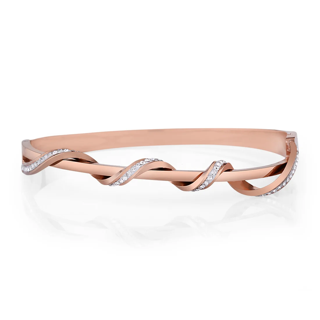 

Parigi PRGJEL1044 Womens Bracelet Bangles Fashion Jewelry Steel Rose Gold Birthday Gift for Womens