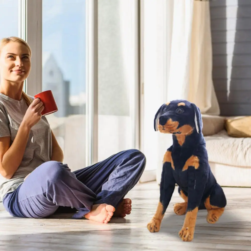 Плюшевая кукла Реалистичная Изысканная Милая мягкая собака-животное плюшевые