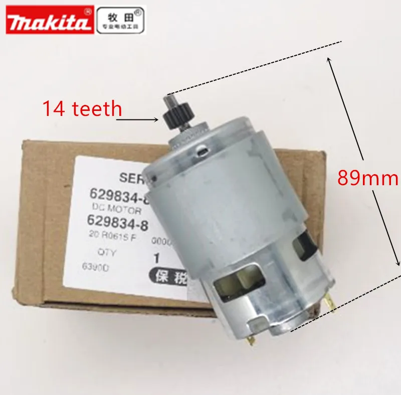 Двигатель 18 в для Makita 629834 8 629937 HP457D DF457D BDF453 DDF453 DDF453RFE DHP453 BHP453 8390D 8391D 6390D 6391D