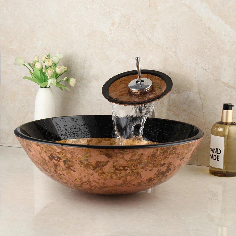 Столешница JIENI раковина для ванной комнаты из искусственного стекла с