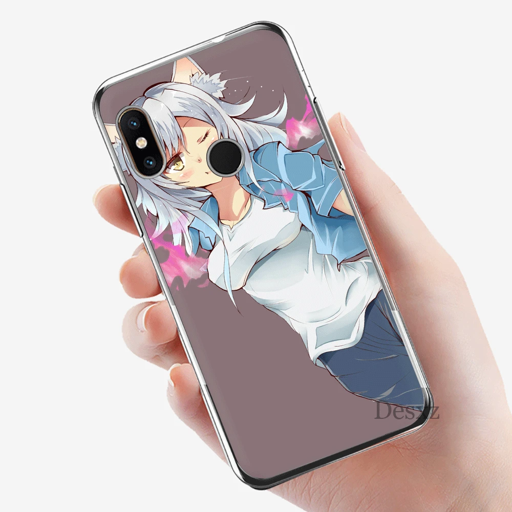 Чехол для мобильного телефона Xiaomi Note 4 4X 5 6 7 8 Pro 5A Prime защита милый черный Hanekawa