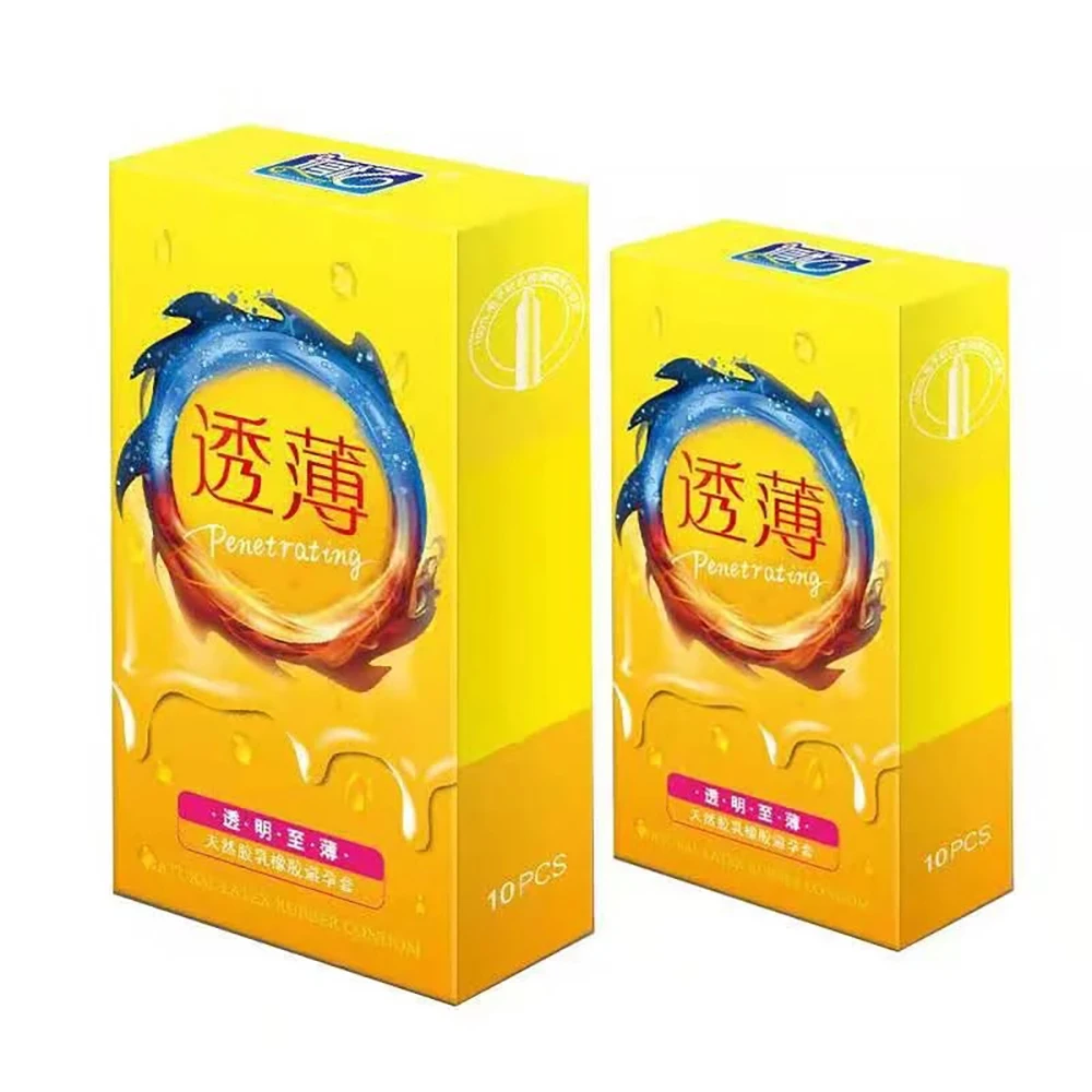 10 шт Тонкий Презервативы сексуальный латекс точек натуральный потворствовать