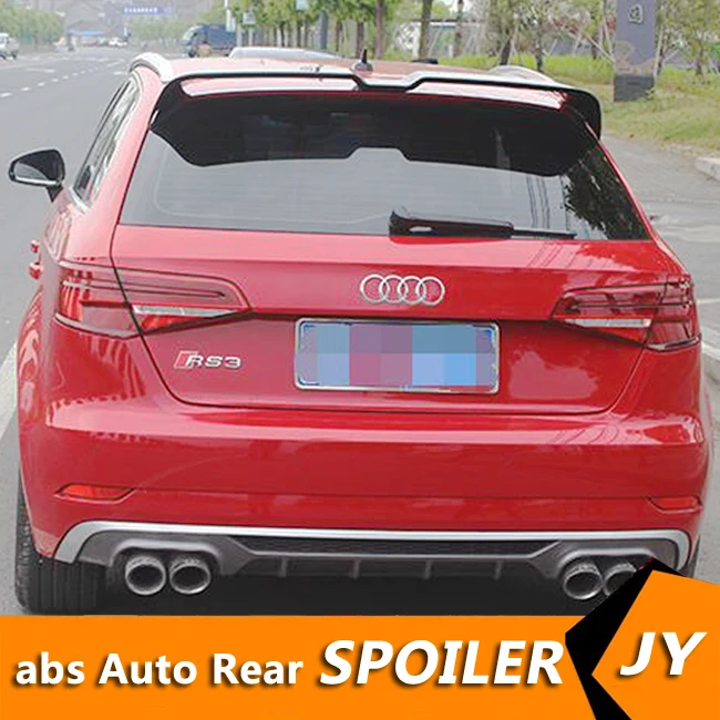 Спойлер для Audi A3 2015 2018 спойлер хэтчбека высококачественный из АБС материала