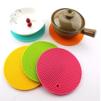 kitchen gadgets table placemat kitchen tool silicone insulation mat coaster heat resistant non slip pad kitchen accessories
