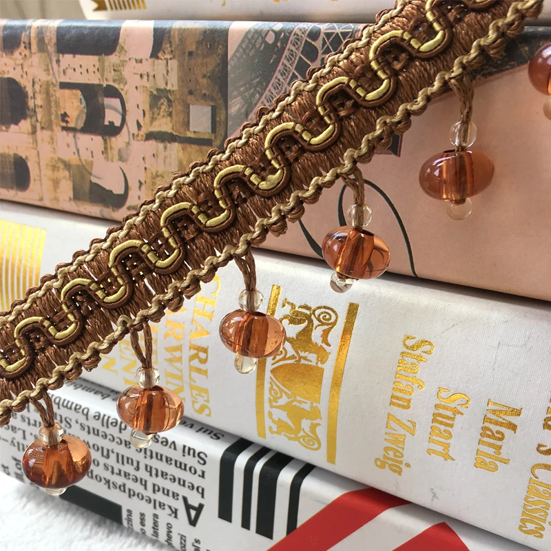 5 м/лот Шторы пряжа и маленьким кружевным Новинка! Фигурные бусины висит шип чашка