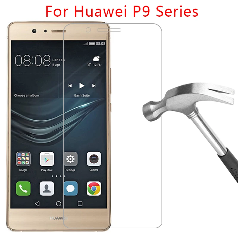 

case for huawei p9 lite 2017 cover tempered glass screen protector on huawey p 9 p9lite 2016 light plus p9plus protective coque