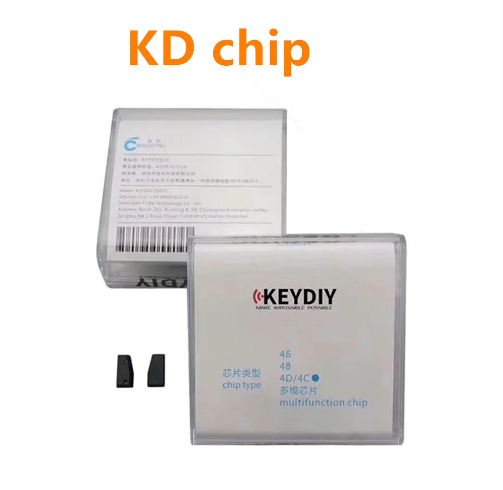 100 шт. оригинальный Авто чипа KD ID4C/4D ID48 ID46 чип 4D 46 48 для KEYDIY X2|Ключ от авто| |
