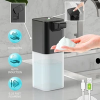 automatic soap dispenser touchless hand sanitizer machine disinfection touchless liquid foaming soap dispenser wall mounted