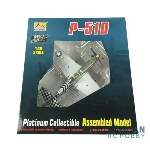 

US Stock Easy Model 1/48 39305 P-51K 6 Air Commando Aquadron 1ACG India Fighter TH07462-SMT5