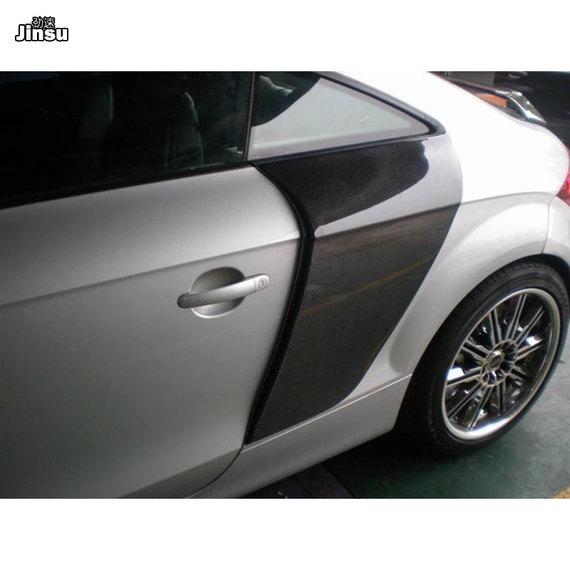 Чехол для Audi 8J TT TTS RS купе 2008 2014 2 шт./компл. из углеродного волокна|Обвесы| |