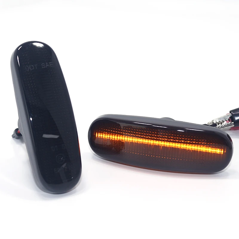 Динамический светодиодный боковой ретранслятор индикатор поворота для Fiat Abarth