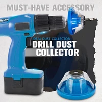 must have accessory drill dust collector electric hammer drill dust collector for home reusable drill dust stopper