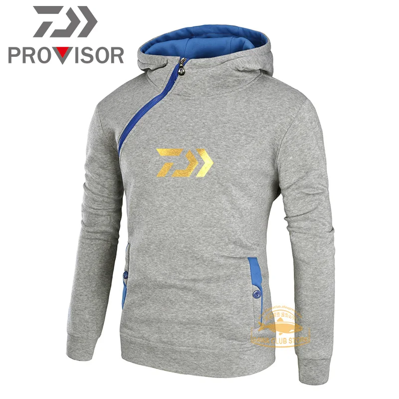 Одежда DAIWA для рыбалки Мужская Утепленная теплая куртка с капюшоном спортивная