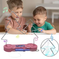 maze kids collision electric shock toy party funny game science experiment toy education electric touch maze game for children