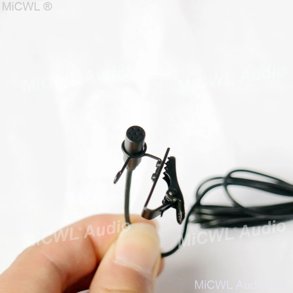 Professional ME2 Clip Lavalier Microphone for Shure Lapel Wireless System TA4F 4Pin XLR Mini | Microphones