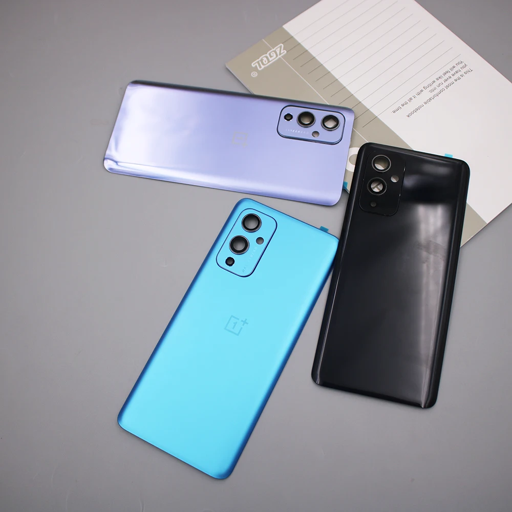 oneplus 99r9 pronord back cover 1 9 real glass door housing panel case battery cover for oneplus 9r nord mobile phone parts free global shipping