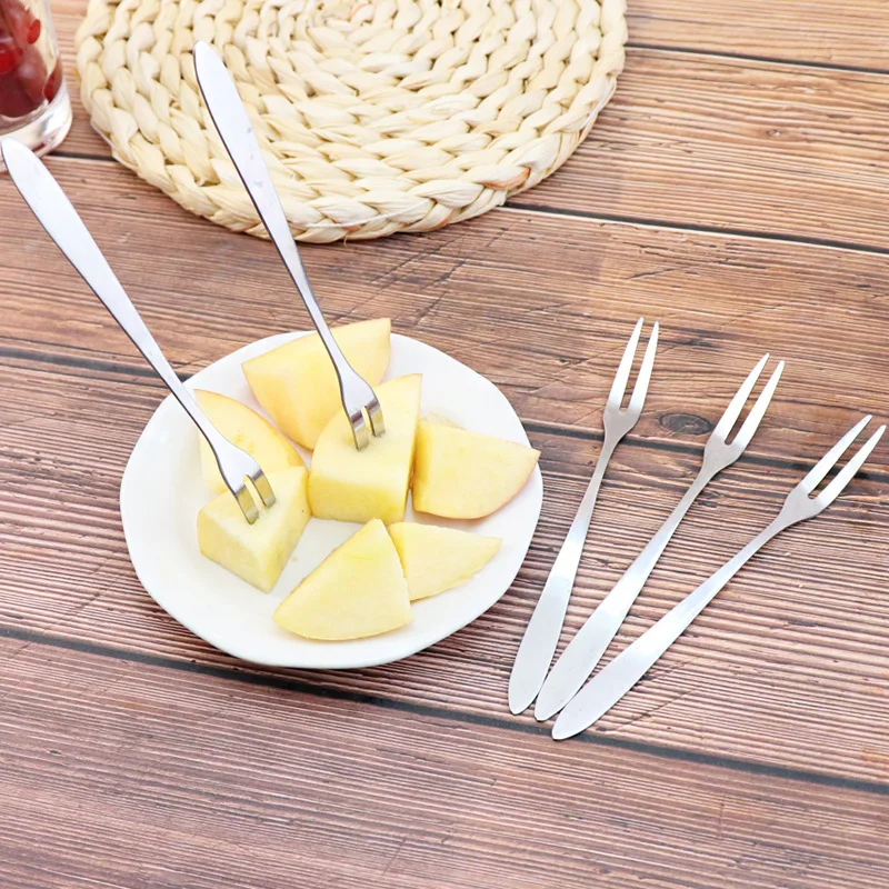 

Fruit Fork Party Decor Snack Tableware 20PCS Free Shipping Flatware Restaurant Supplies For Home Hotels
