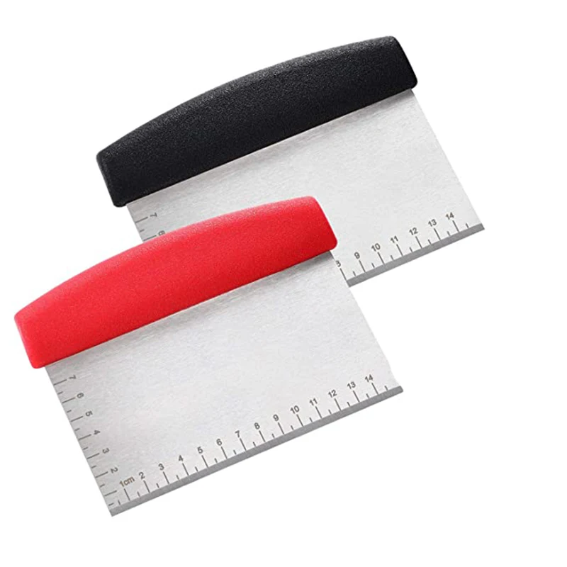 Скребок для теста из нержавеющей стали резак скребок выпечки измельчитель с