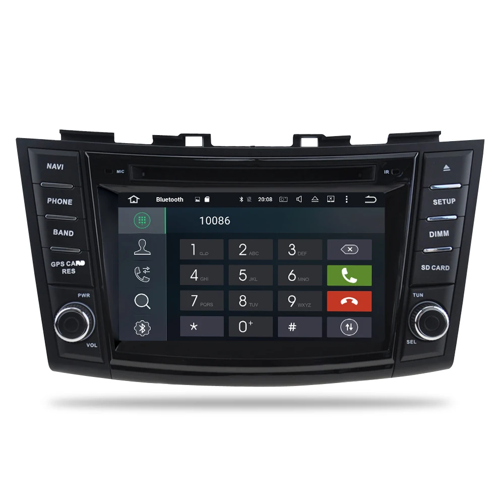 Android10.0 автомобильный проигрыватель с радио и GPS для Suzuki Swift 2012 2013 2014 2015 2016 Авто DVD