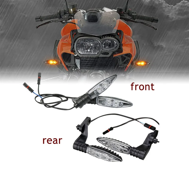 Передний/задний указатель поворота для мотоцикла желтый индикатор BMW K1300R R1200 GS R S