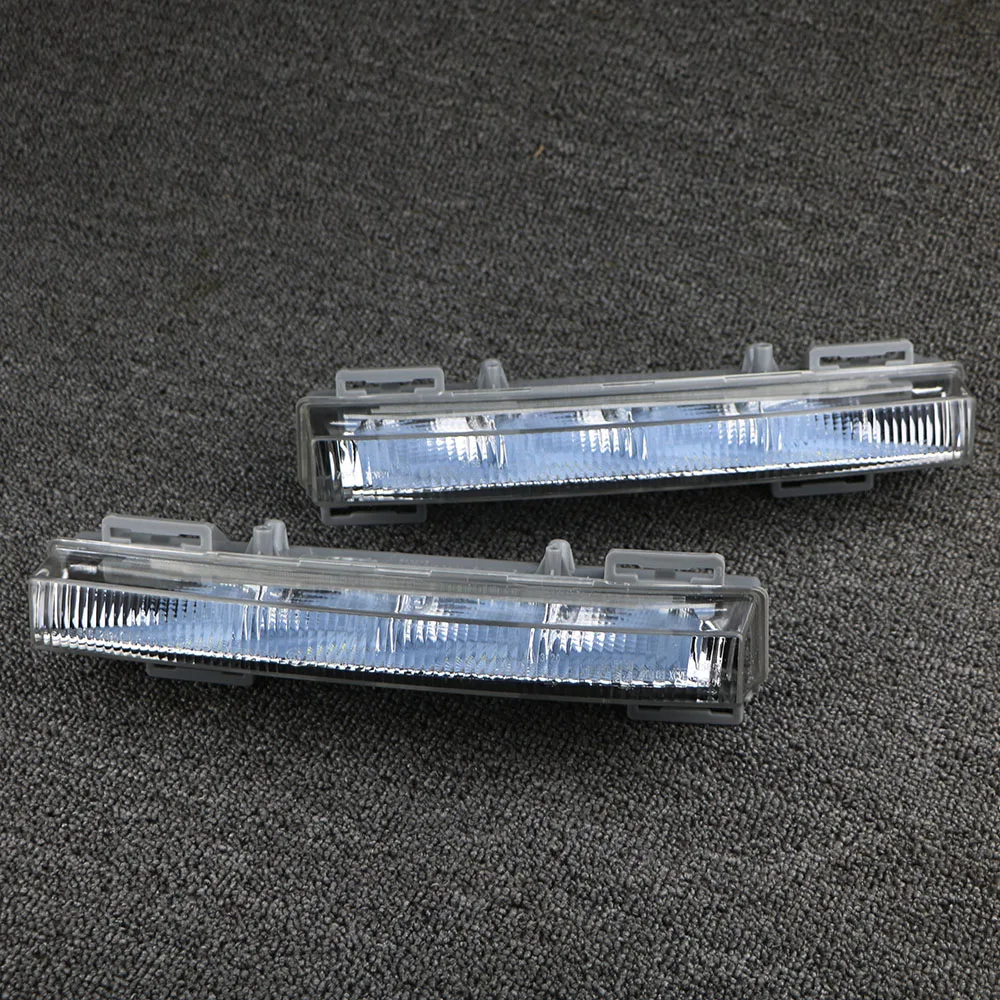 Пара A2049065401 A2049065501 светодиодный фонарь дневного света для Mercedes-Benz ML-Class GL-Class 2012 2013