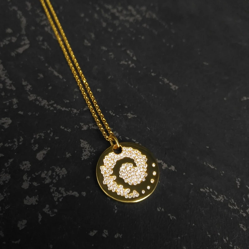 

S925 Sterling Silver Necklace Monaco Jewelry European And American Temperament Luxury Brand Personality Wild Lover Gift
