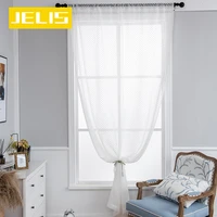 american white curtains solid white tulle modern curtains for living room transparent tulle curtains window sheer for bedroom