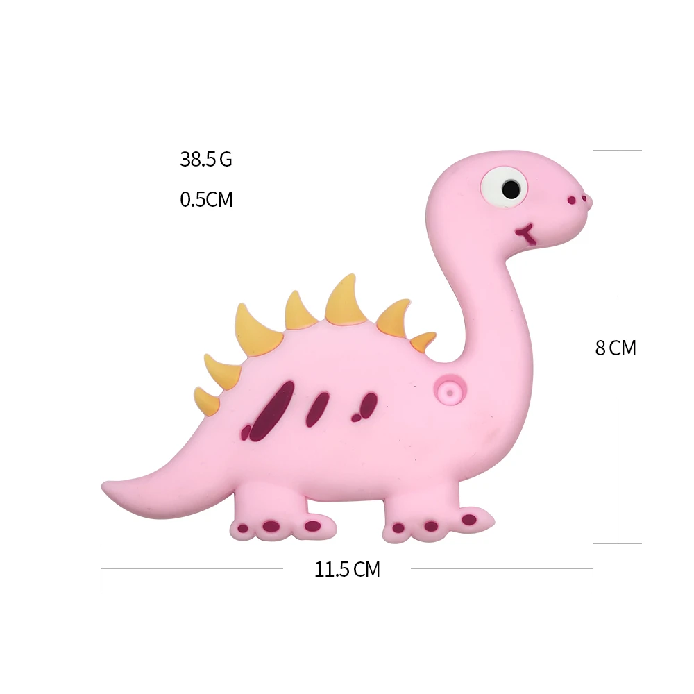 Пищевая силиконовая Прорезыватель для зубов прорезыватель с животным