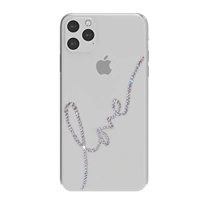 Кристалл бриллиант Стразы чехол для iPhone 11 pro max 8 7 6 6S plus 5 5S мобильный телефон 3D Bling X