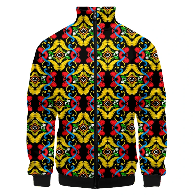 Роскошная яркая куртка Мужская куртка-бомбер с цветочным рисунком мужские