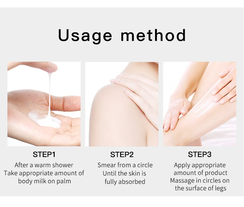 

Hot Selling VENZEN Cream Body water based Multi-effectual best Nourishing Body Lotion