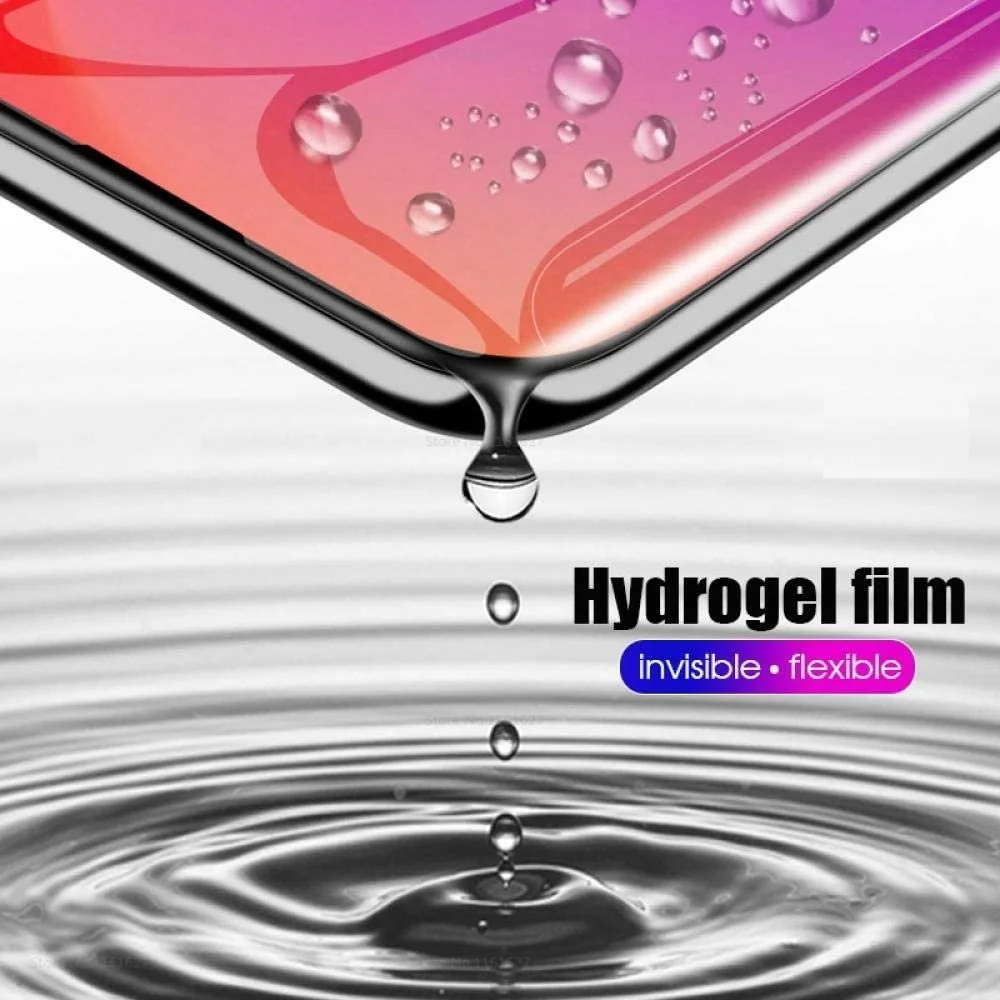 

Sensitive Transparent Hydrogel Thin Film For OPPO Reno Ace 100D Full Cover Curved Soft Screen Protector Not Glass