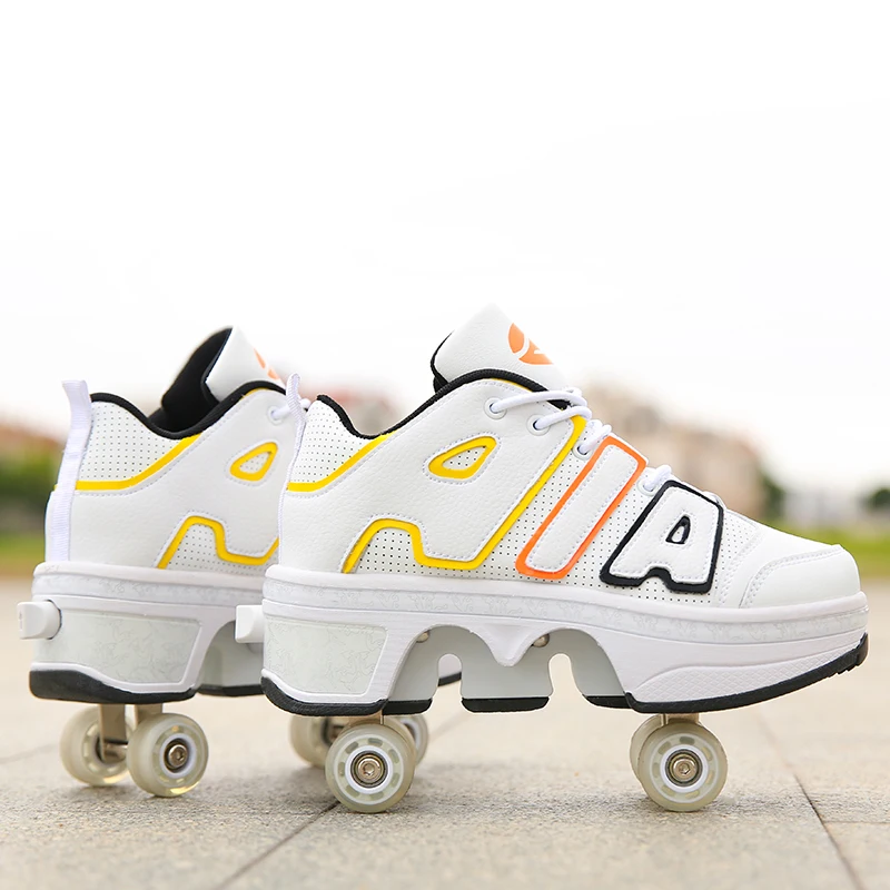 Роликовые коньки для взрослых мужчин женщин и детей студентов термоусадочные