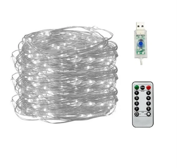 

Copper Wire Lights Led Wedding Decoration Ramadan Decoration Eid Decor Battery USB Light Indoor and Outdoor Fairy Garden