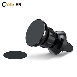 caseier ultra magnetic car phone holder air vent mount magnet car holder for your mobile phone stand suporte celular ppara carro free global shipping