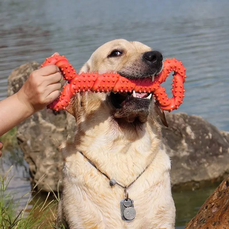 Dozzlor 1 шт. для животных из ТЭП игрушка сильный укус этиленового пропилен каучука