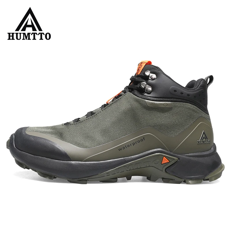 HUMTTO Hiking Shoes Men Breathable Outdoor Camping Military Boots Mountain Trekking Sports Sneakers Hunting Tactical Boots Women