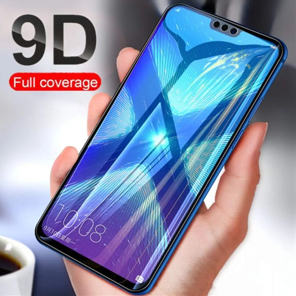 9D Защитное стекло для Huawei honor 8x max 8c 8 pro защита экрана закаленное пленка Huavei Hauwei Huawey