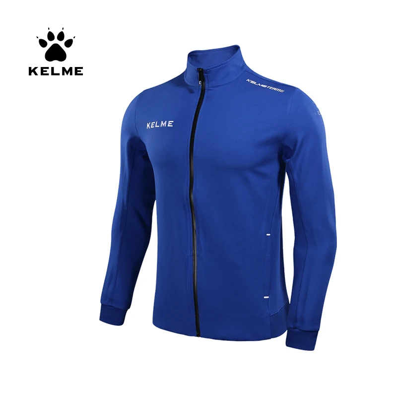 KELME Men's Sportswear Exercise Coat Windproof Jacket  Joggers Football Running Training Zipper Jacket Sports Coat Male 3871303