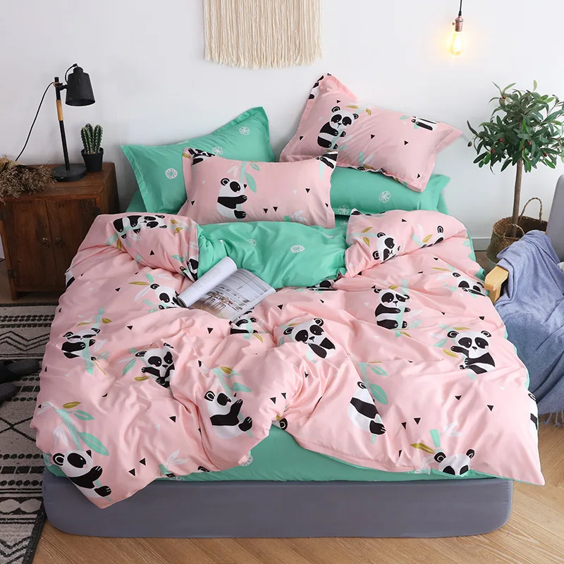 

European Home Textiles Bedding Set Bedclothes include Duvet Cover Bed Sheet Pillowcase Comforter Bedding Sets Bed Linen 4pcs