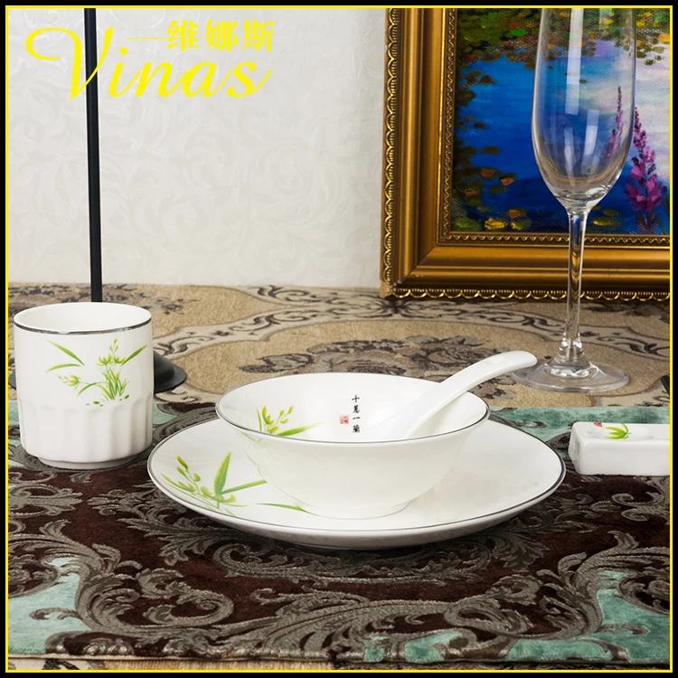 Европейская тарелка высокого качества керамические блюда десерт стейк хлеб