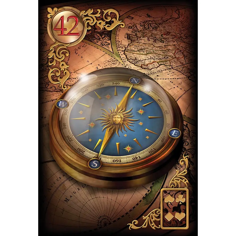 Family Game Board Card Lenormand Oracle Cards Expanded Edition Mass Market Paperback 47 |