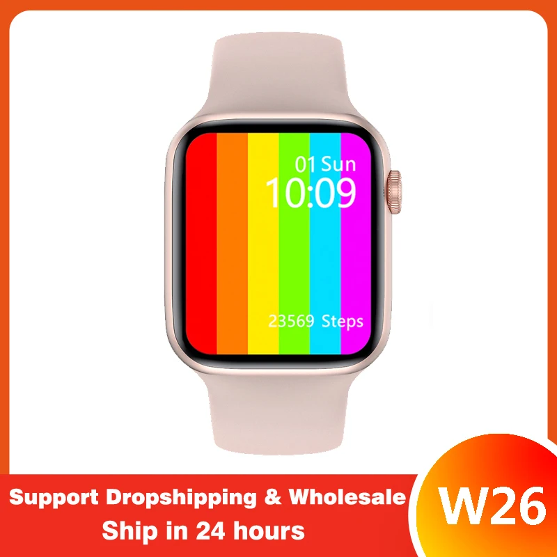 

IWO W26 Smart Watch 1.75 Inch Men Women ECG Heart Rate Blood Oxygen IP68 Waterproof Pedometer Smartwatch PK IWO 13 W37 Pro