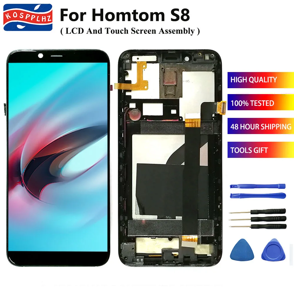 KOSPPLHZ оригинальный для телефона S8 ЖК дисплей + фотография с заменой рамки