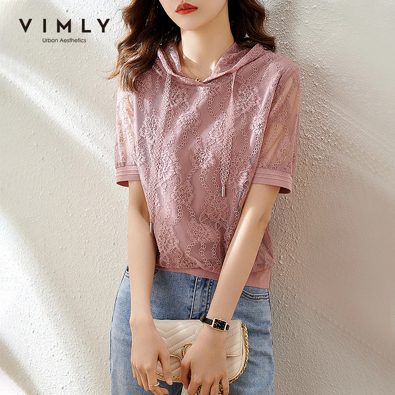 VIMLY летние женские толстовки 2021 модный новый пуловер Элегантные вязаные