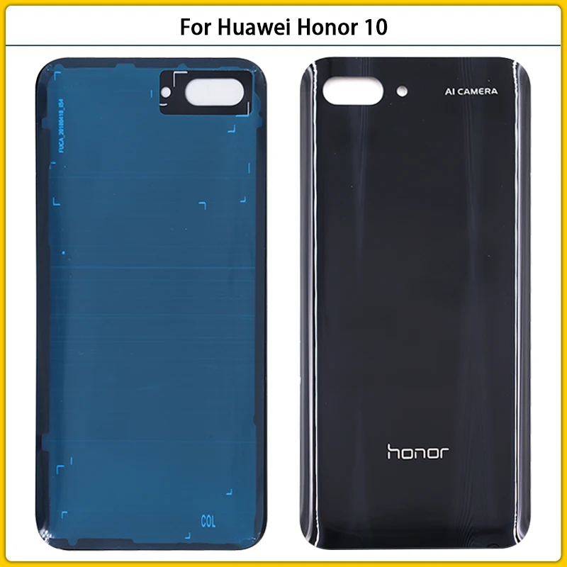 Новый корпус батареи чехол стекло для huawei honor 10 батарея задняя панель Задняя