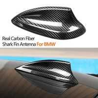 True Carbon Fiber Car Roof Shark Fin Antenna Aerials Cover Trim For BMW E90 E92 F20 F30 F10 F34 G30 G20 F15 F16 F45 Car Styling